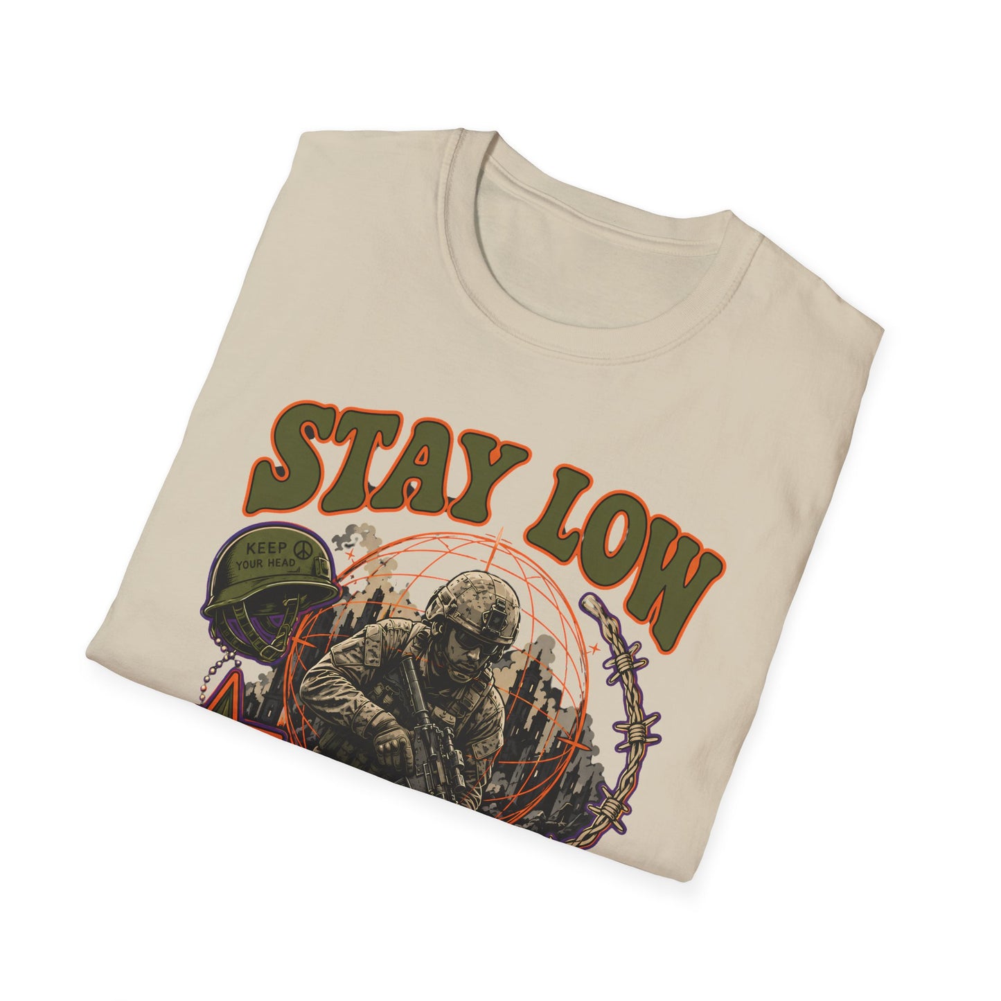 Stay Low - Check Your Six T-Shirt