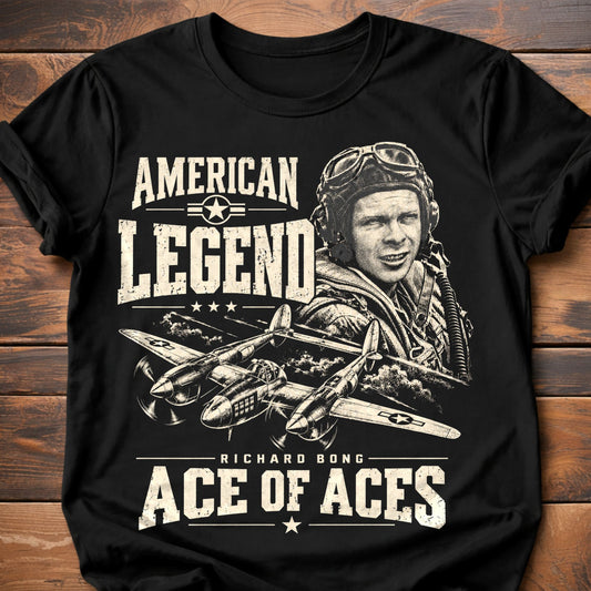 Ace of Aces T-Shirt - Black