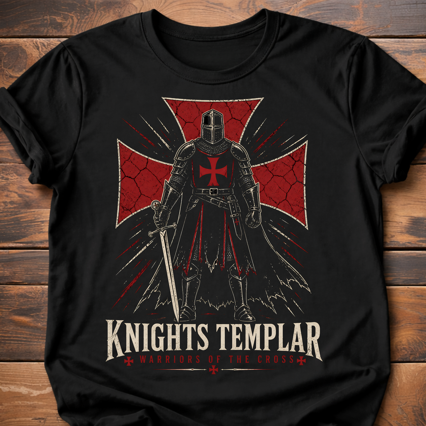 Templar Warriors of the Cross T-Shirt