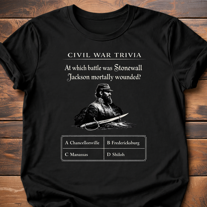 Civil War Stonewall Jackson T-Shirt
