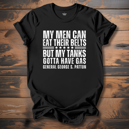 General Patton Eat Belts T-Shirt