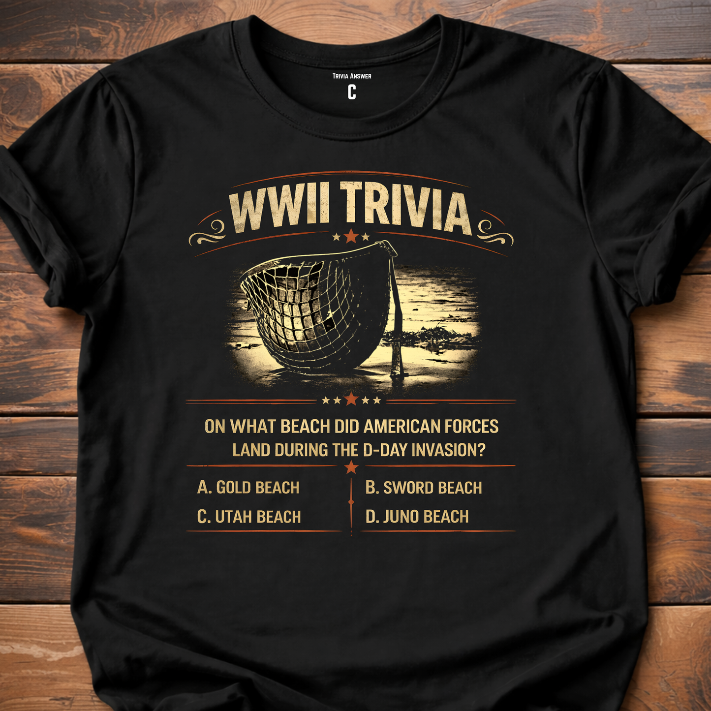 WWII Trivia D-Day T-Shirt