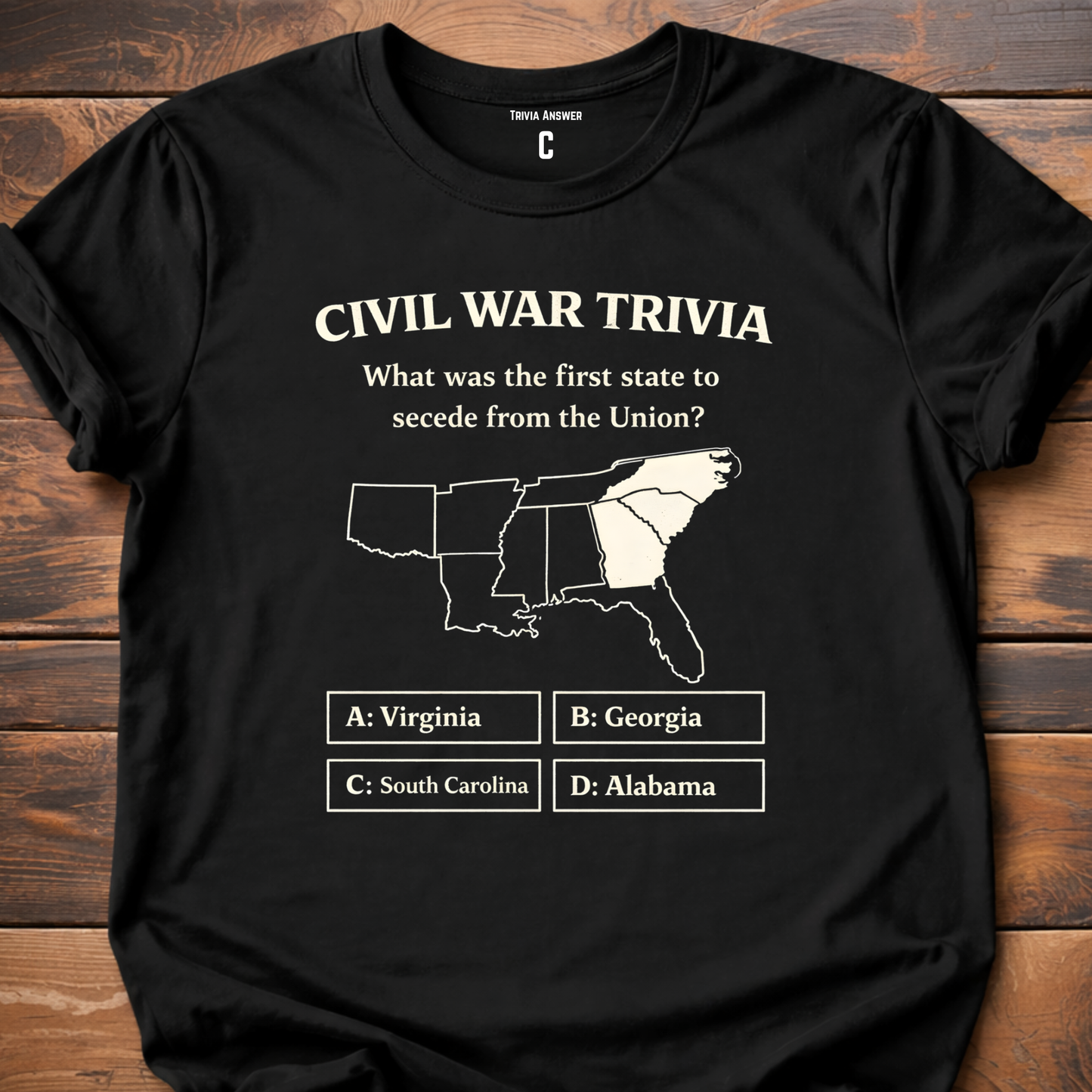 Civil War 1st State Trivia T-Shirt