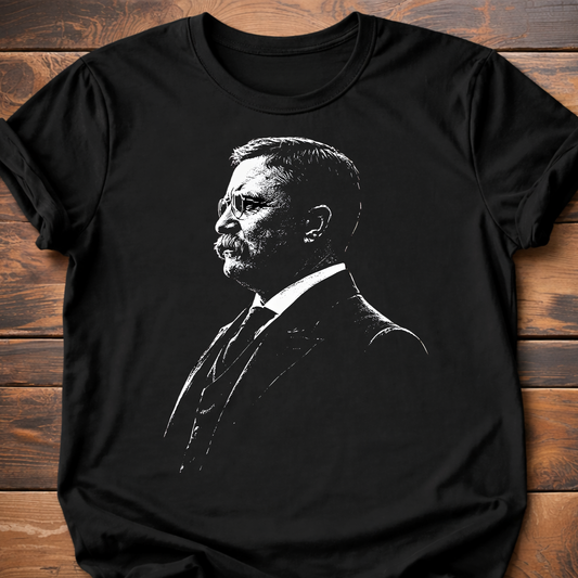 Theodore Roosevelt Silhouette T-Shirt