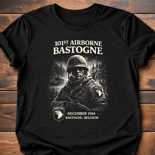 101st Airborne Bastogne T-Shirt