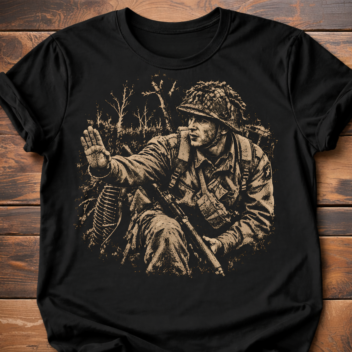 101st Airborne In Combat T-Shirt