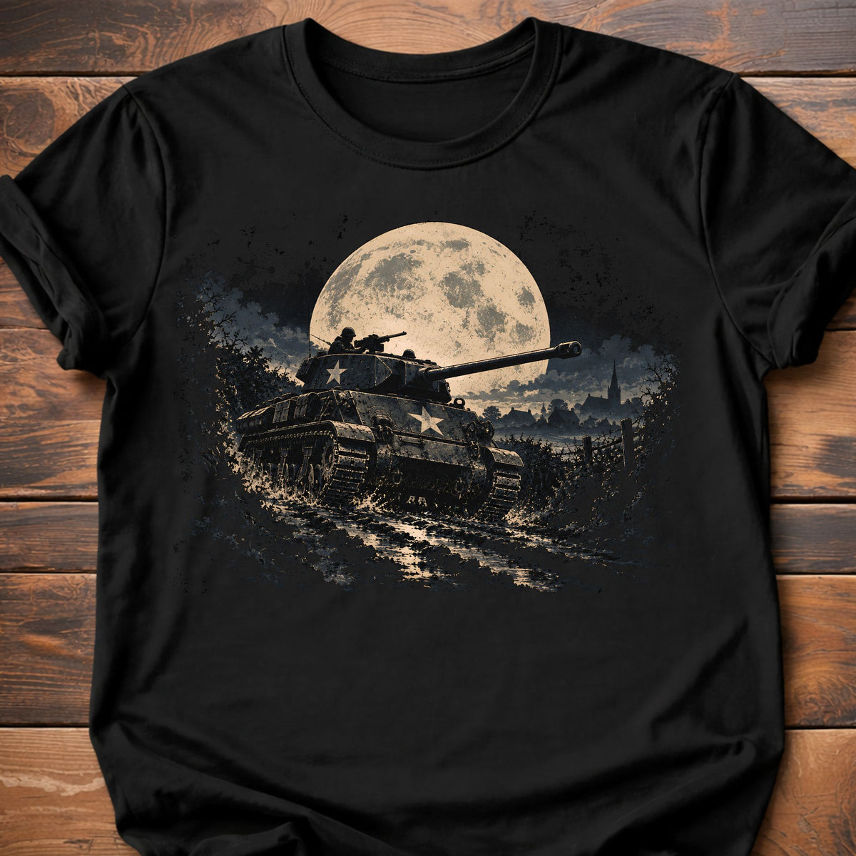 Normandy At Night T-Shirt