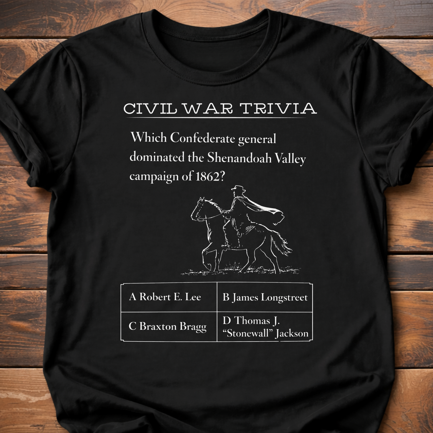 Civil War Trivia Shenandoa Valley T-Shirt
