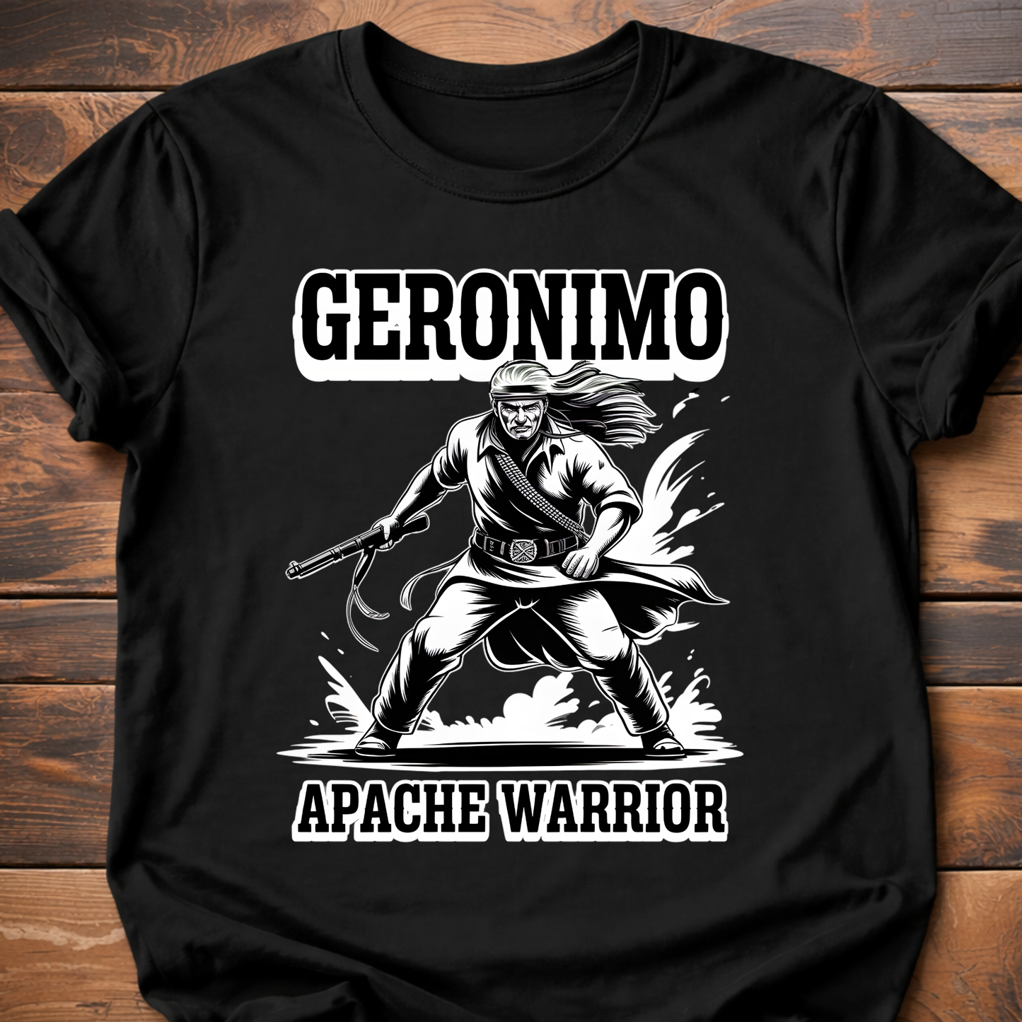 Geronimo Apache Warrior T-Shirt