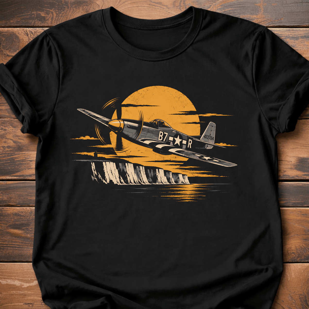 Mustang Over Dover T-Shirt