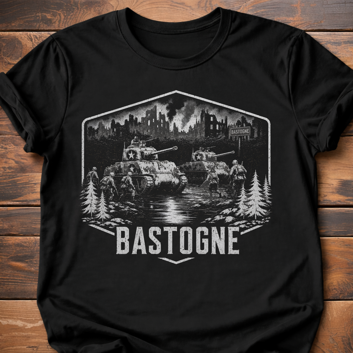 Bastogne Graphic T-Shirt