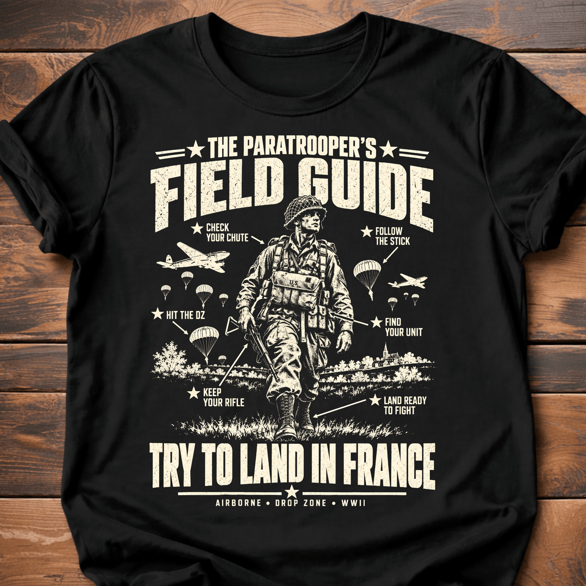 The Paratroopers Field Guide T-Shirt