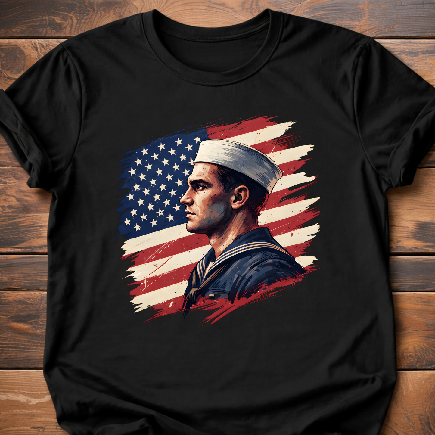 WWII US Sailor Flag T-Shirt