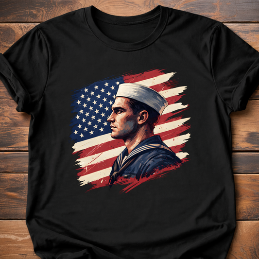 WWII US Sailor Flag T-Shirt