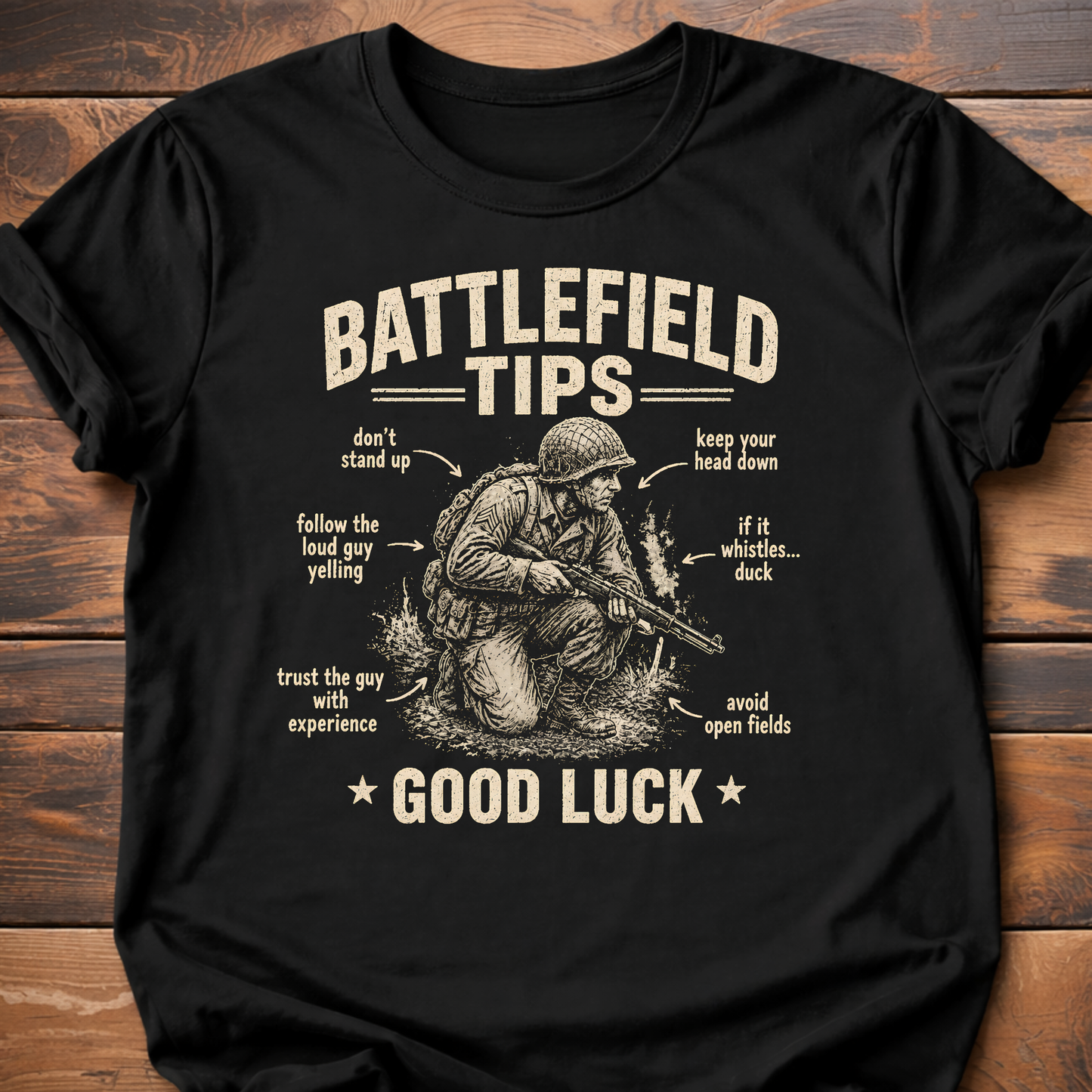 Battlefield Tips T-Shirt