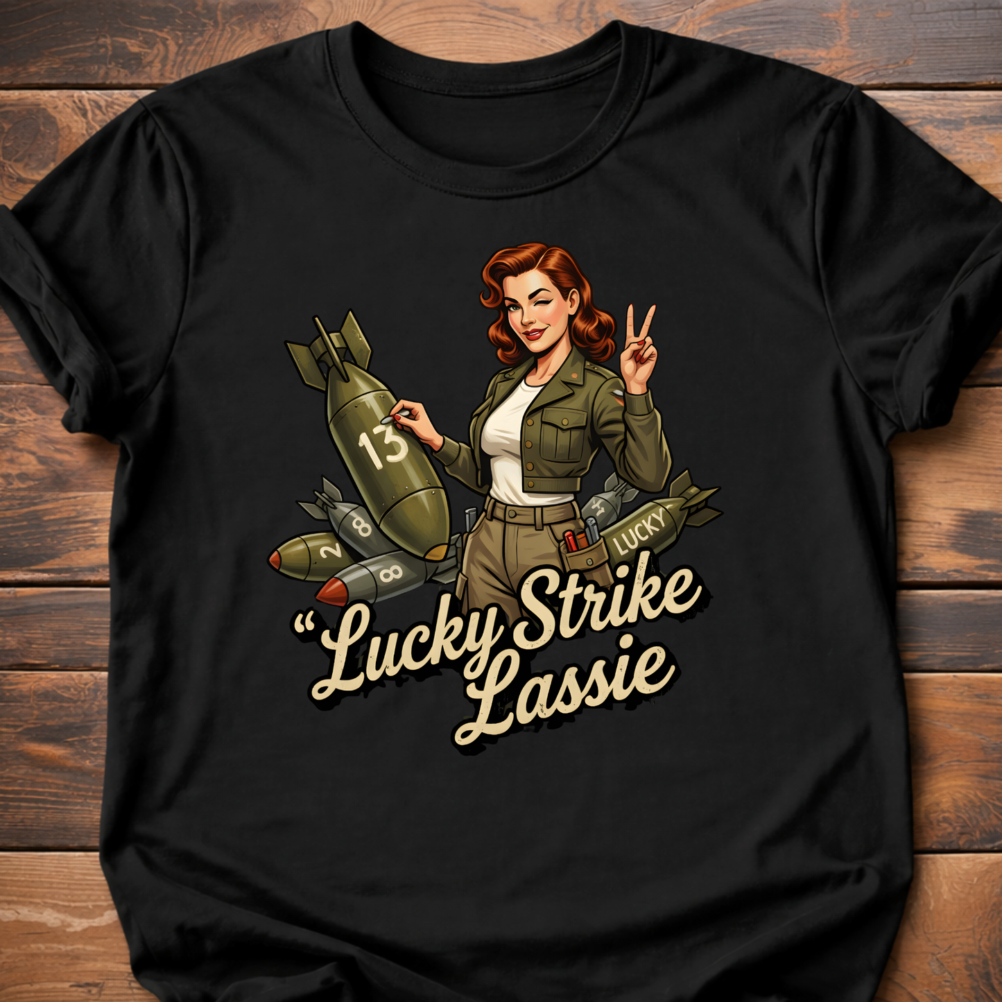 Lucky Strike Lassies T-Shirt