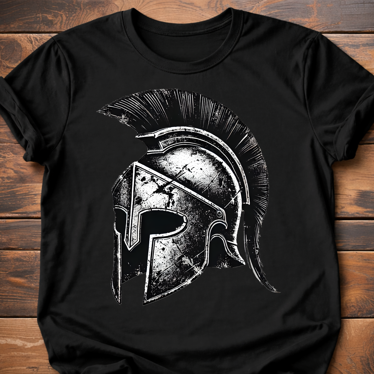 Greek Warrior Helmet T-Shirt