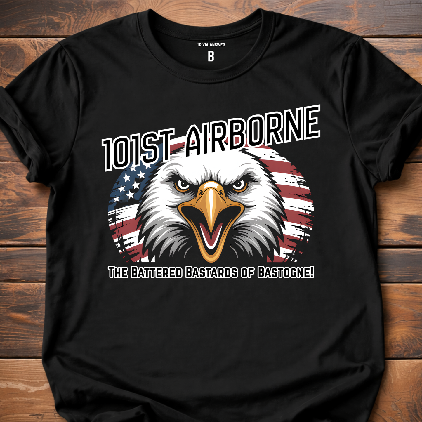 101st Airborne Bastogne Eagle T-Shirt