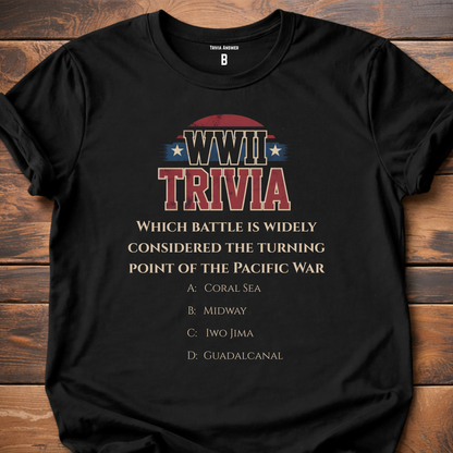 Pacific War Turning Point Trivia T-Shirt