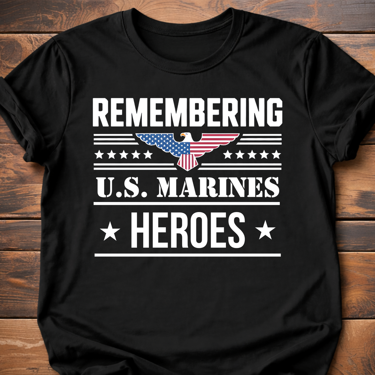 Remembering US Marines T-Shirt