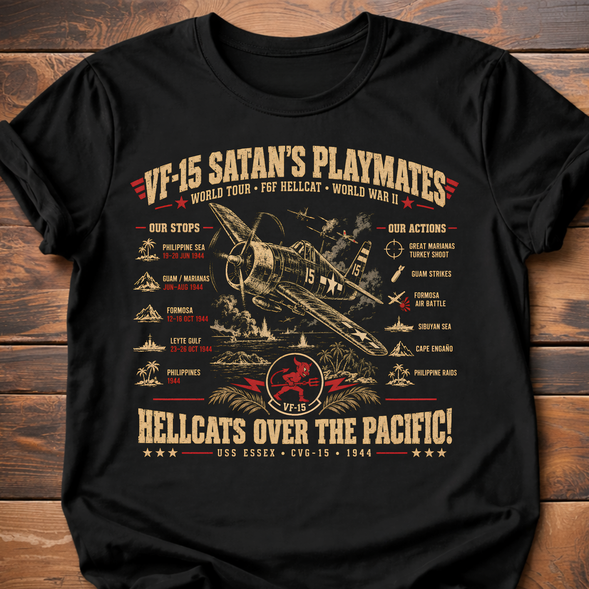 Vf15 Satan's Playmates T-Shirt