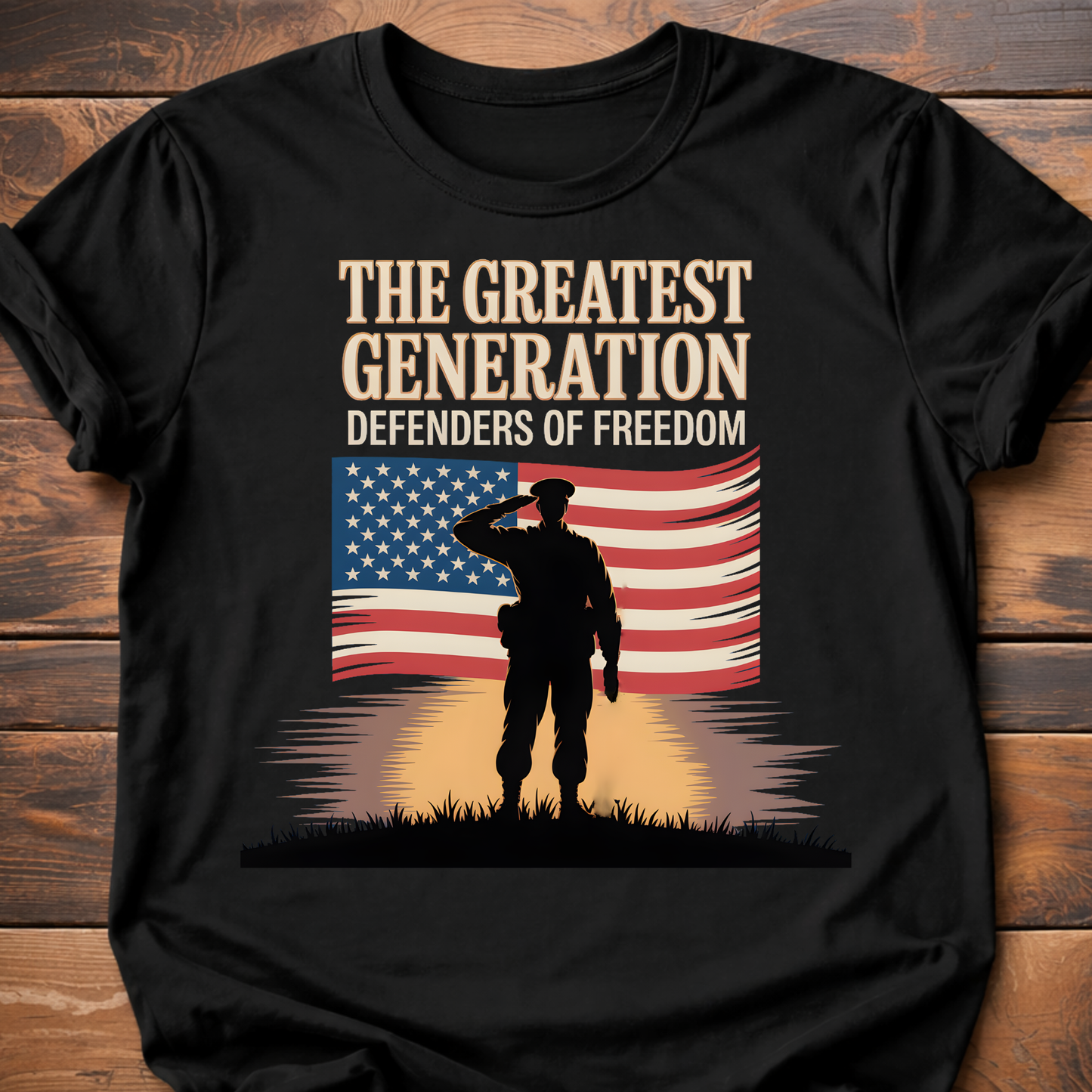Greatest Generation Flag T-Shirt
