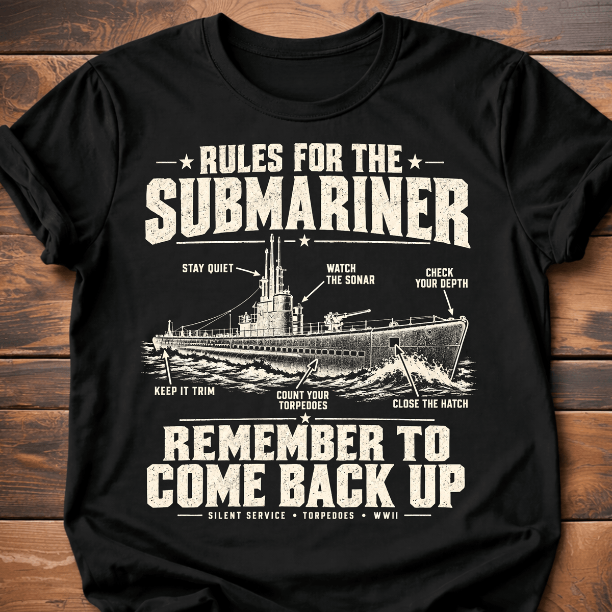 Rules For The Submariner T-Shirt