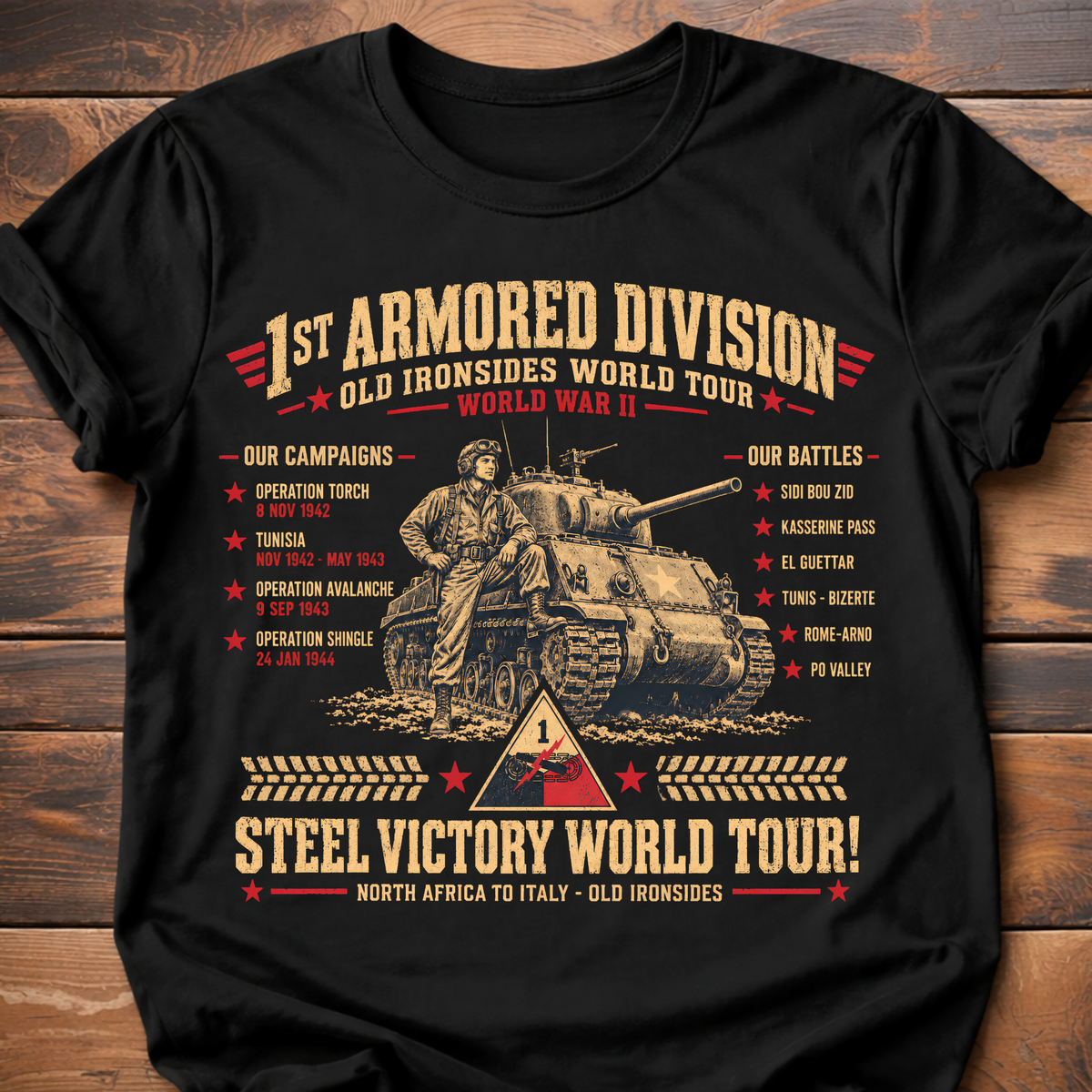 1st Armored Division T-Shirt