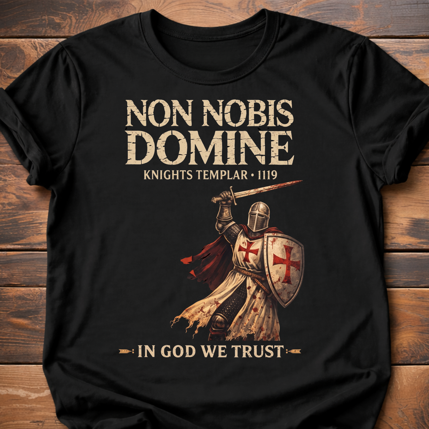 Templar In God We Trust T-Shirt