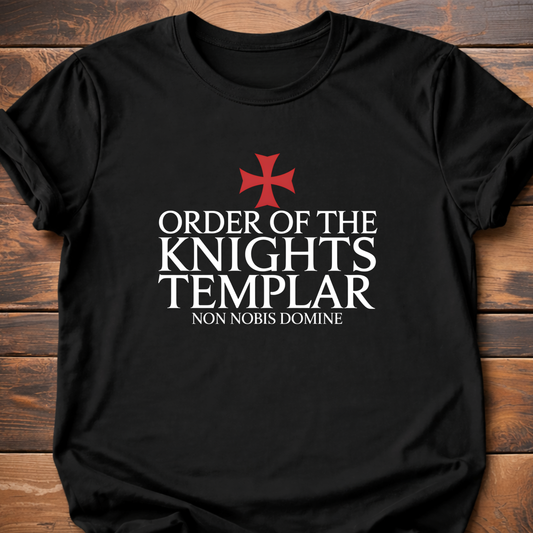 Knights Templar Non Nobis Domine T-Shirt