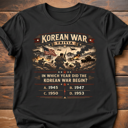 Korean War Trivia T-Shirt