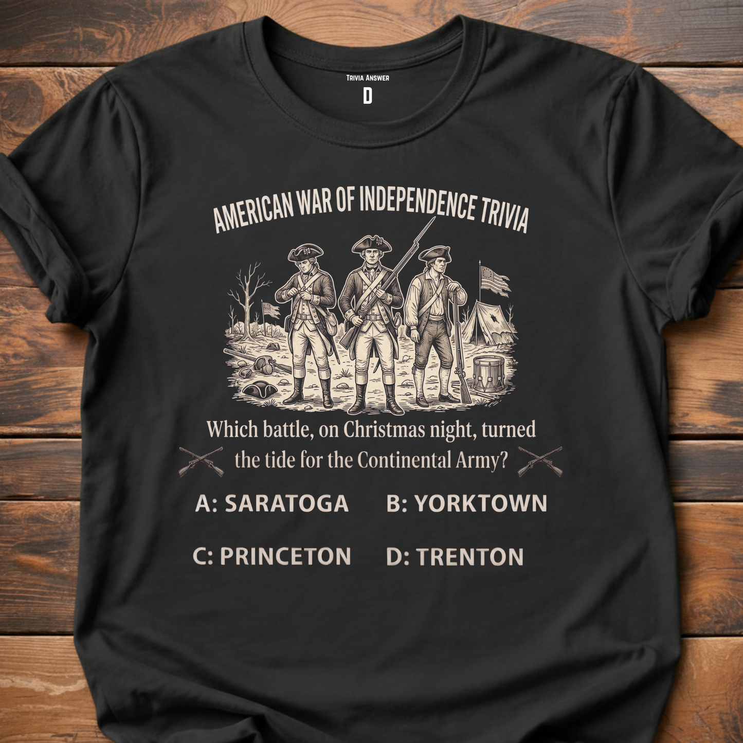War Of Independence Battle Trivia T-Shirt