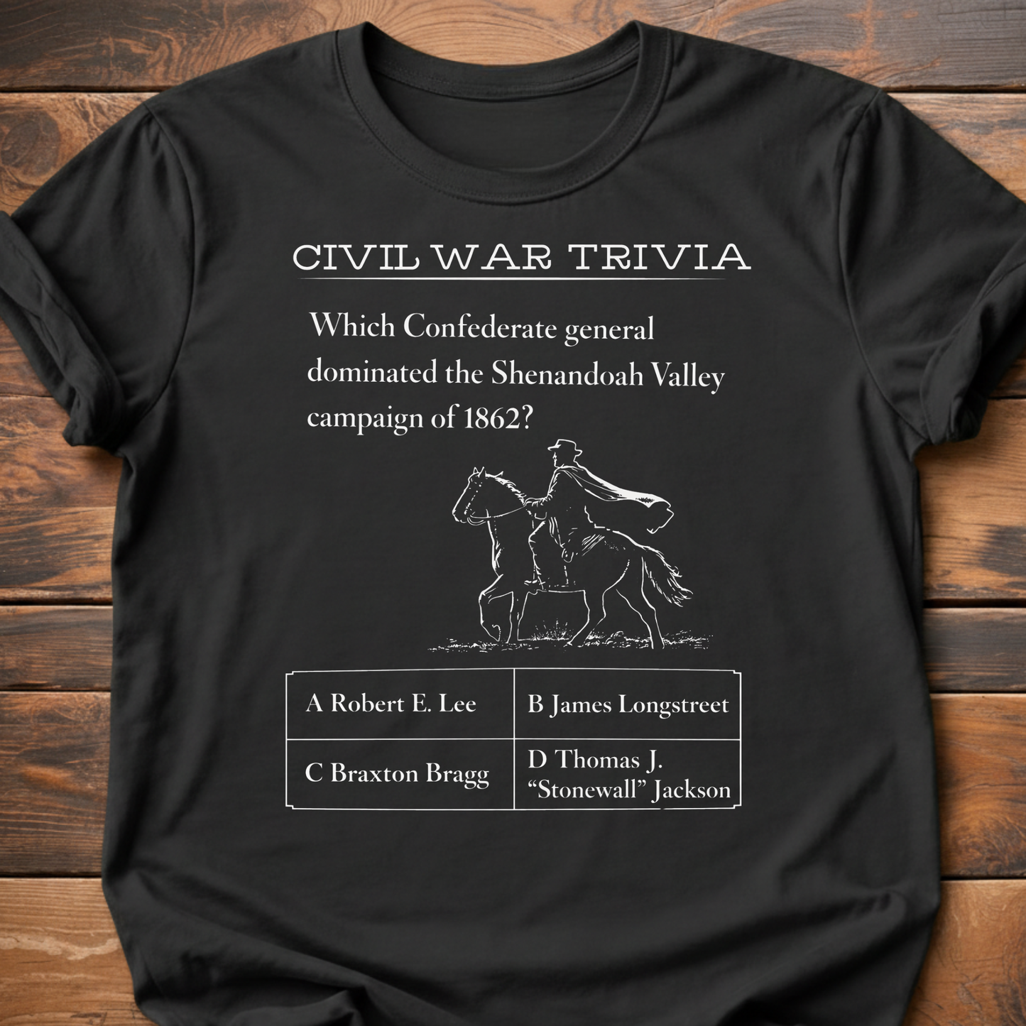 Civil War Trivia Shenandoa Valley T-Shirt