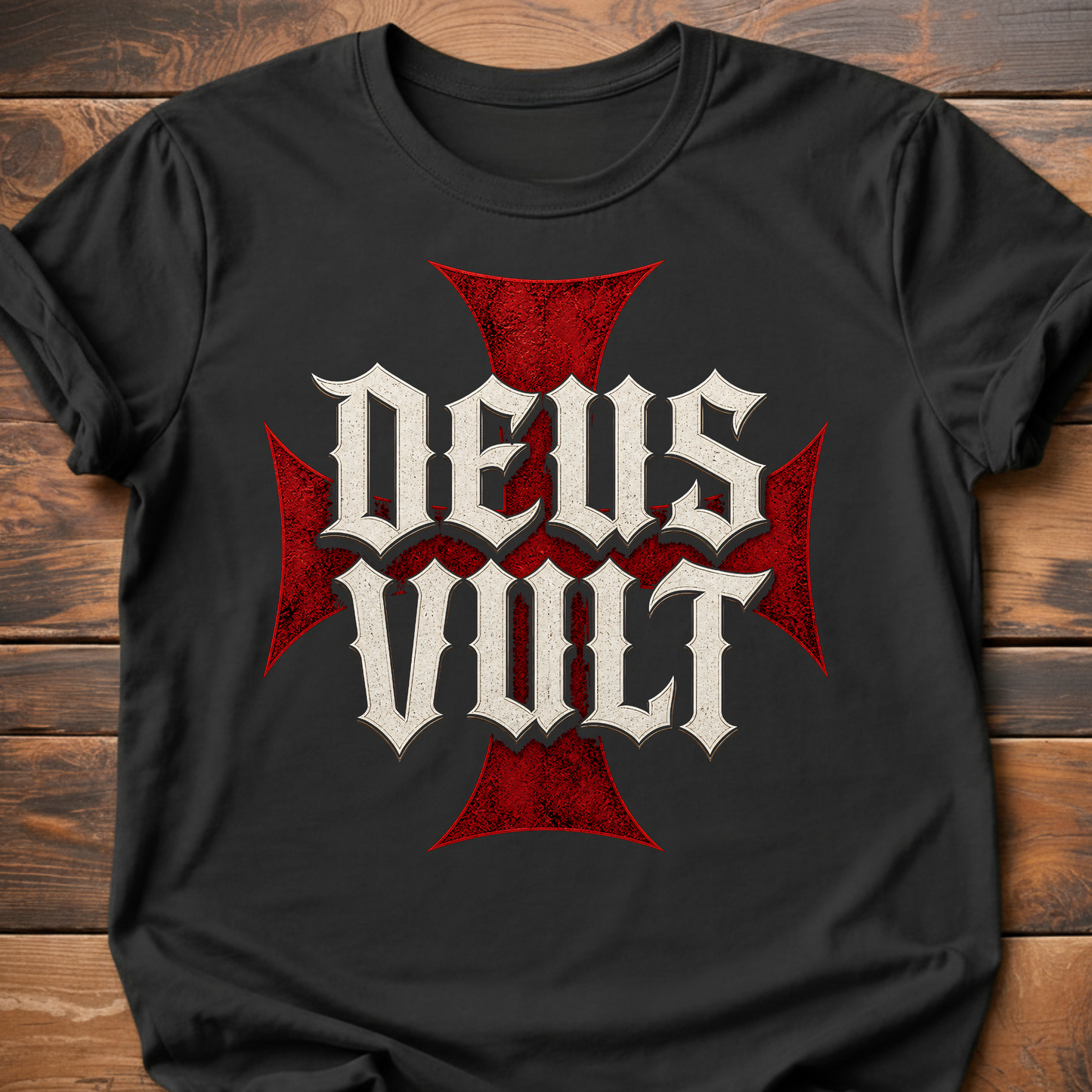 Deus Vult Cross T-Shirt