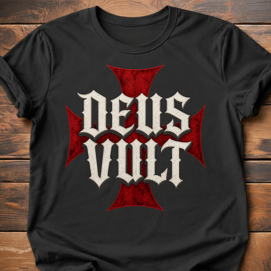 Deus Vult Cross T-Shirt