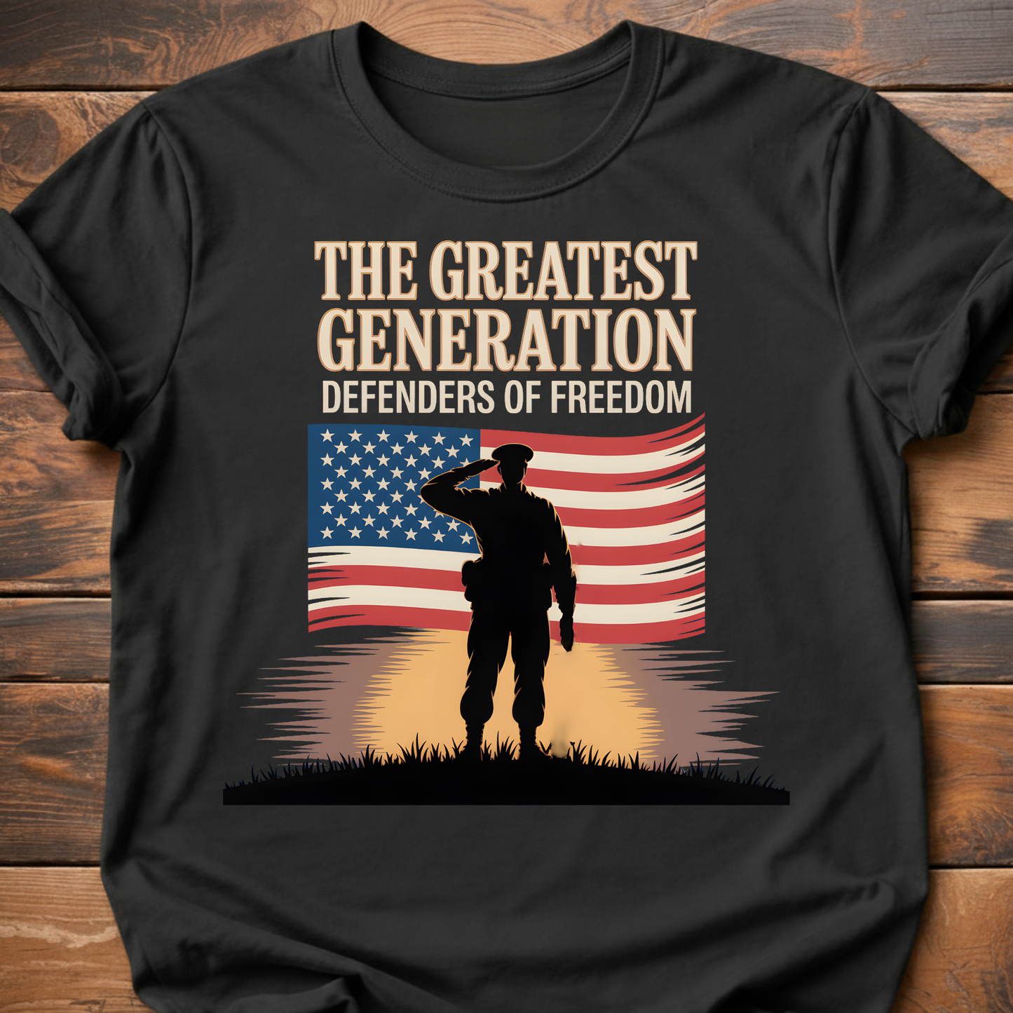 Greatest Generation Flag T-Shirt