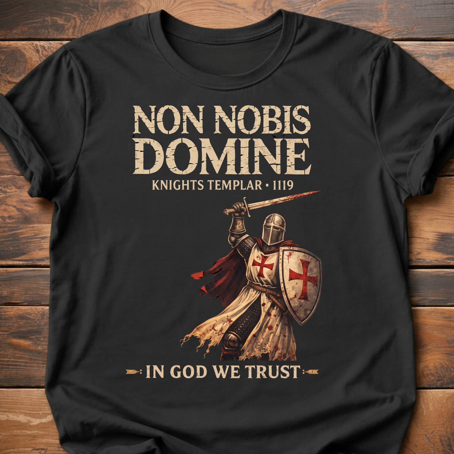 Templar In God We Trust T-Shirt
