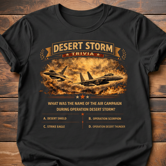 Desert Storm Trivia T-Shirt
