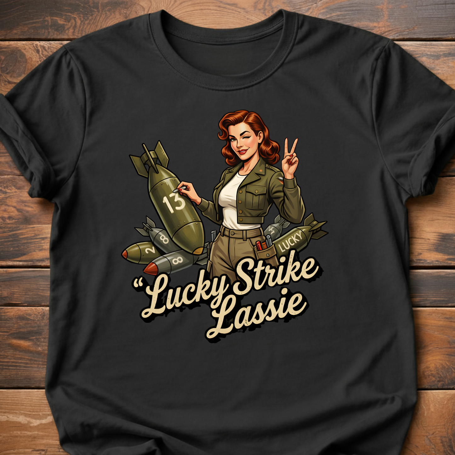 Lucky Strike Lassies T-Shirt