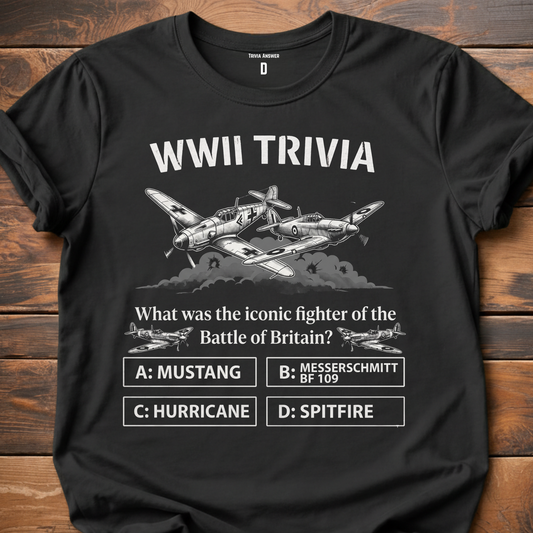 WW2 Triva Battle of Brittain T-Shirt