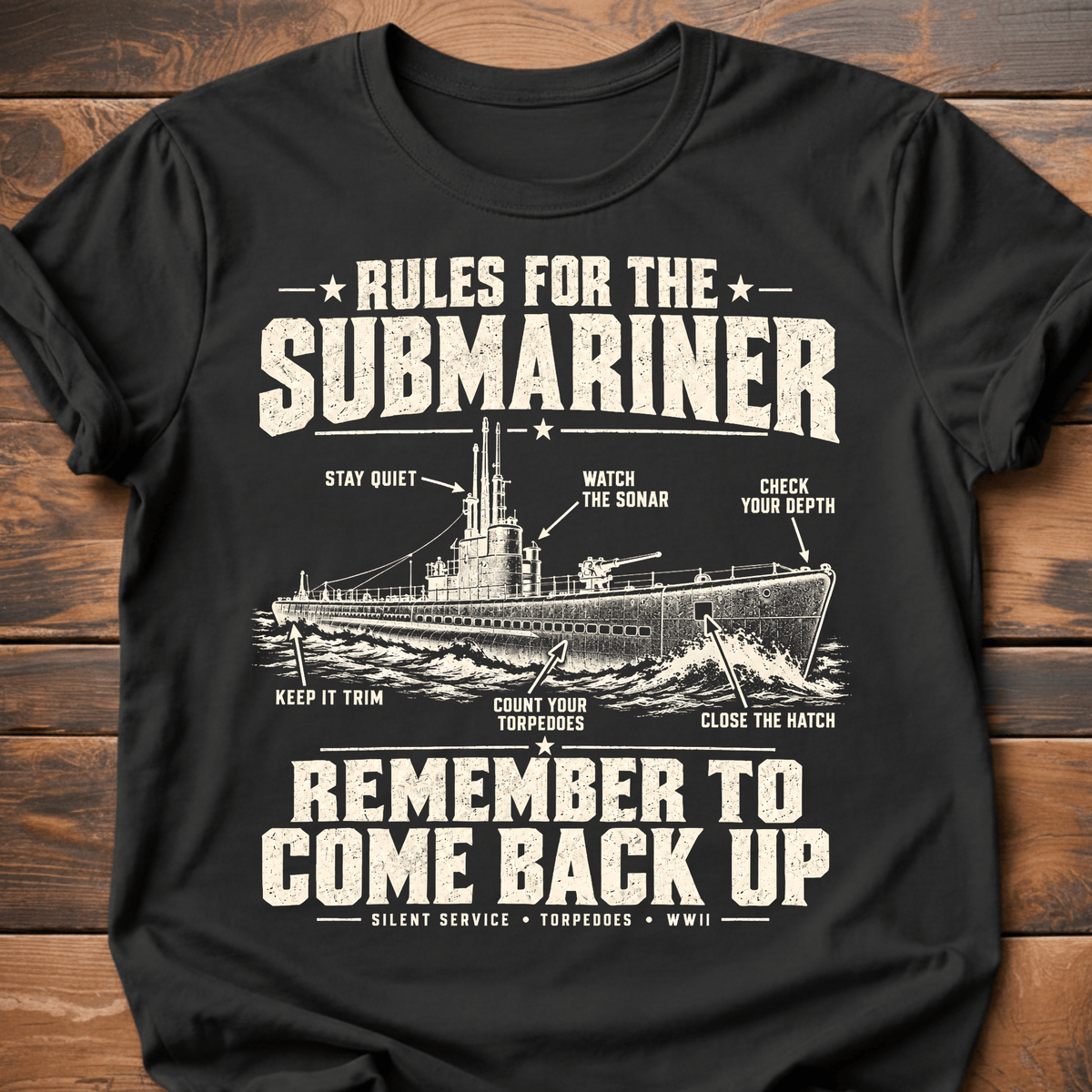 Rules For The Submariner T-Shirt
