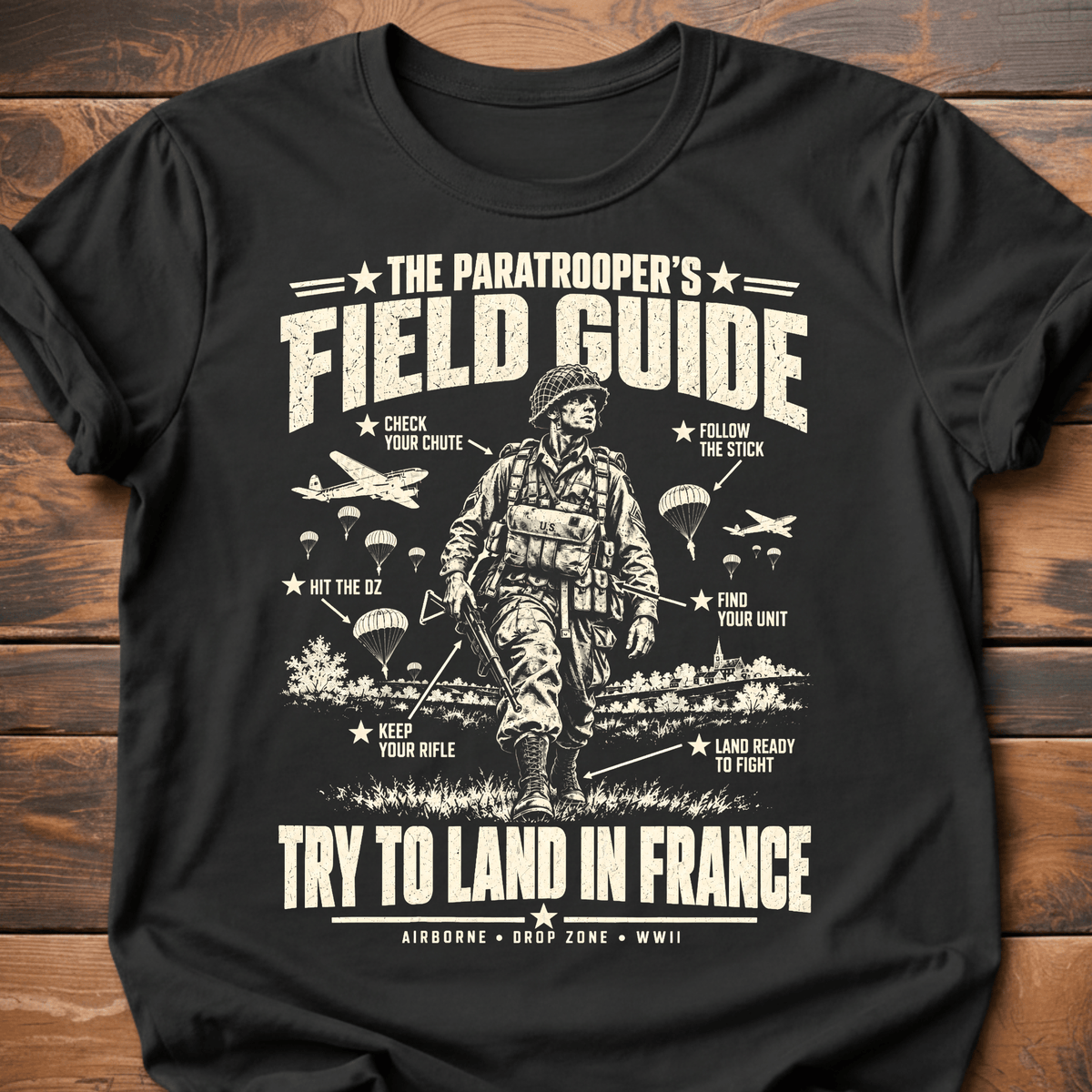 The Paratroopers Field Guide T-Shirt