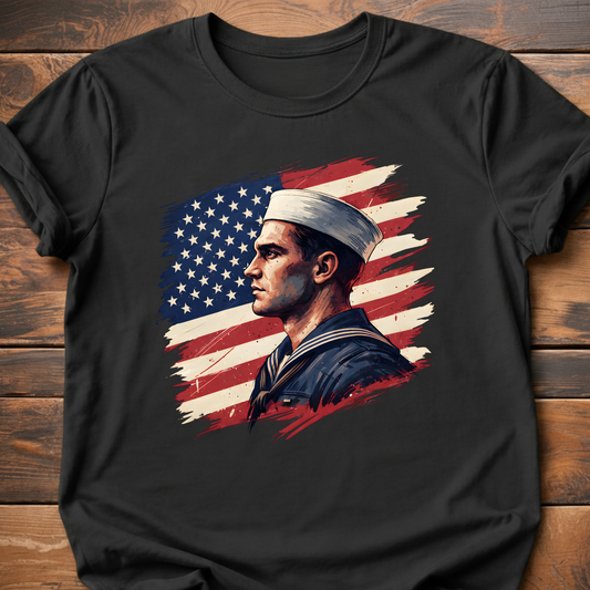 WWII US Sailor Flag T-Shirt
