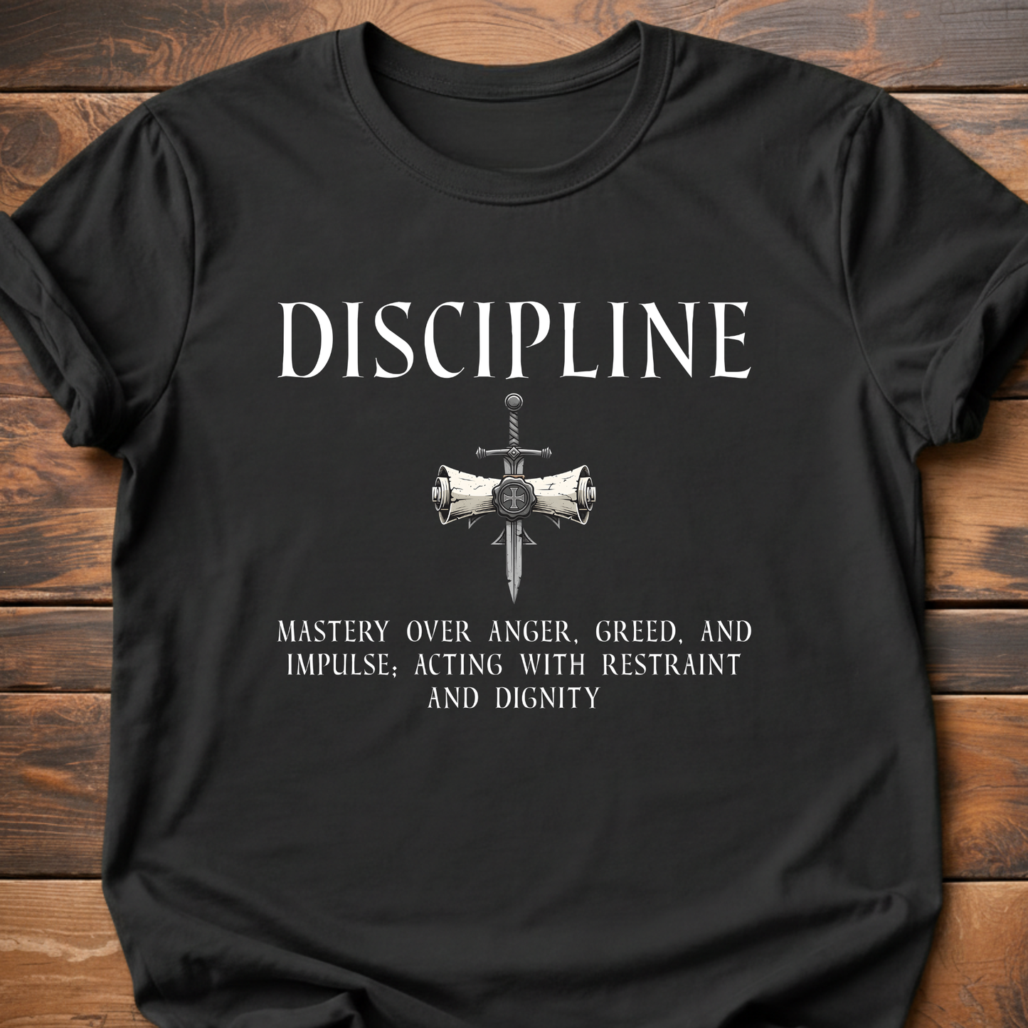 Virtues of Chivalry Discipline T-Shirt