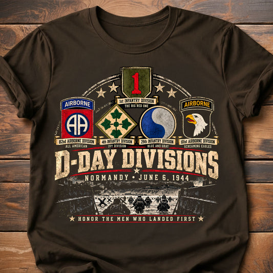 D-Day Divisions T-Shirt