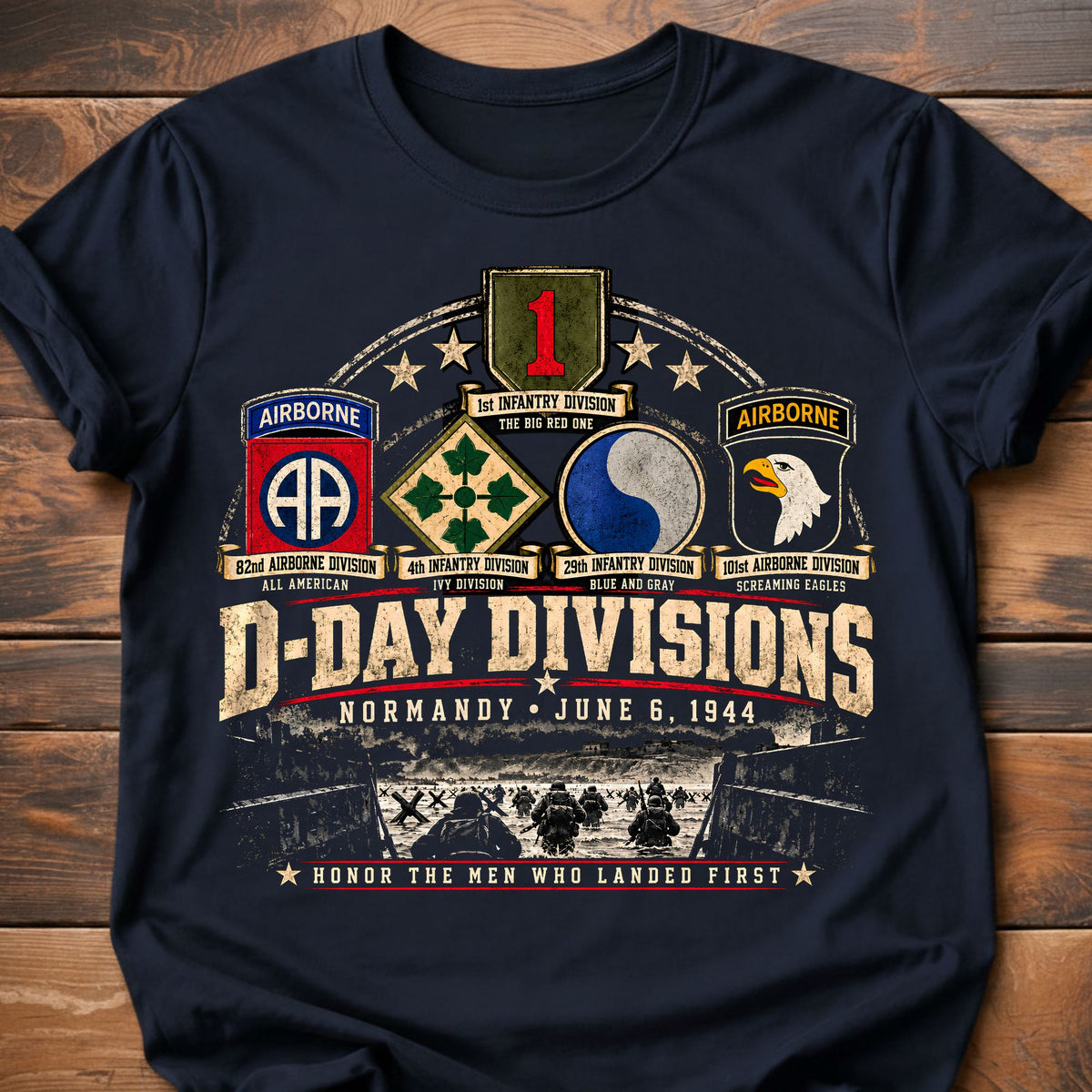 D-Day Divisions T-Shirt