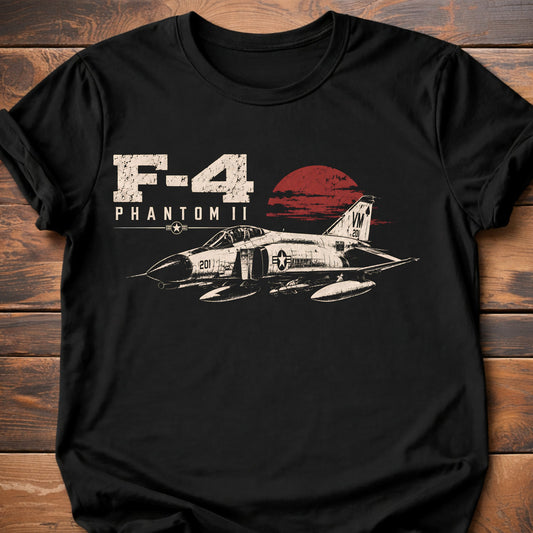 F-4 Phantom T-Shirt - Black