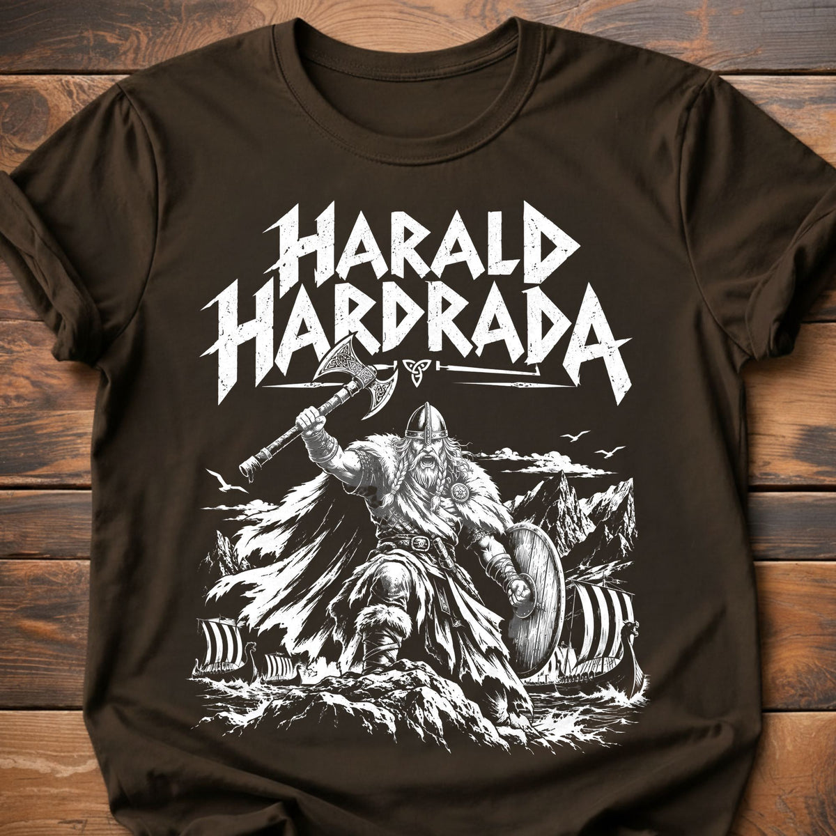 Harald Hardrada T-Shirt - Dark Chocolate