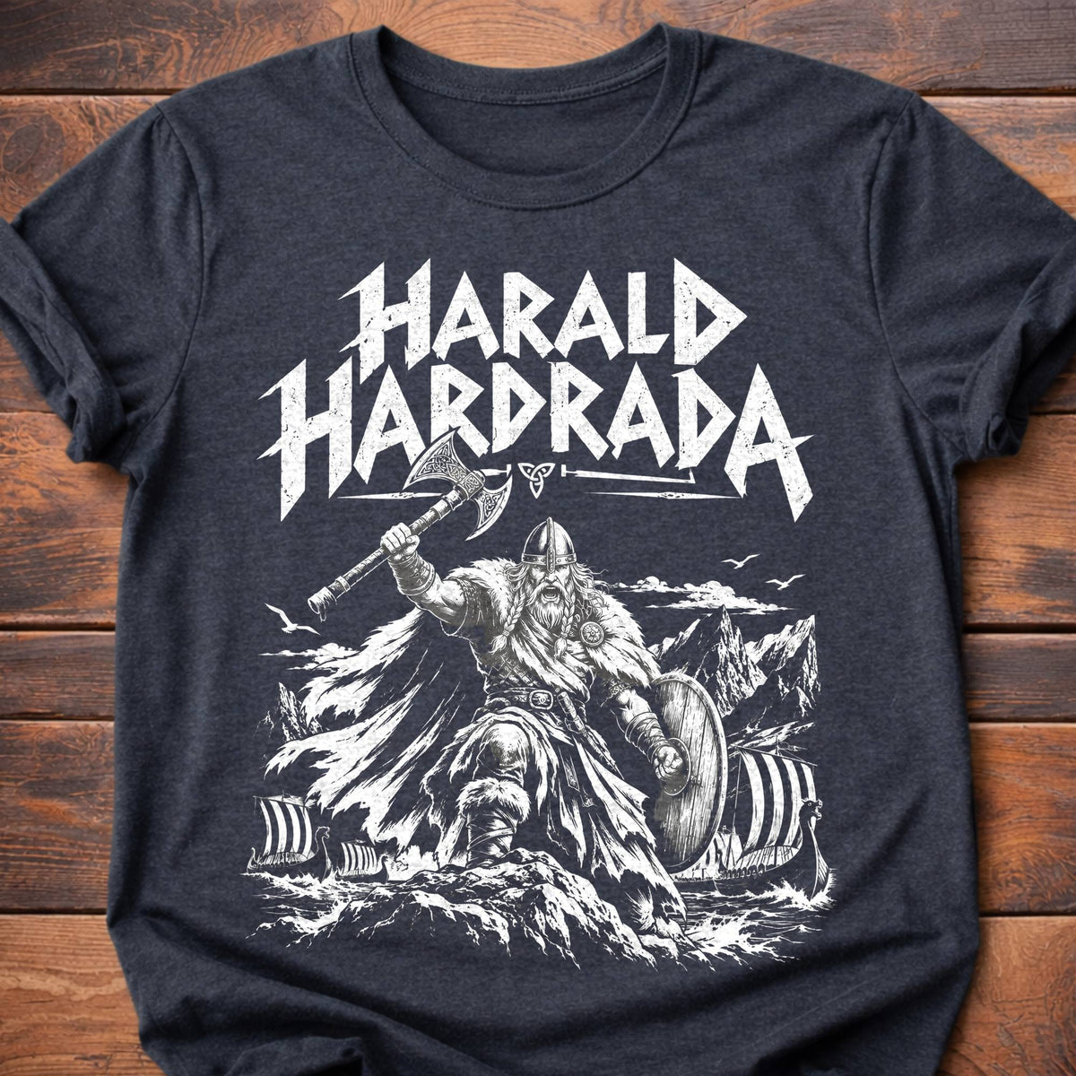 Harald Hardrada T-Shirt - Dark Heather