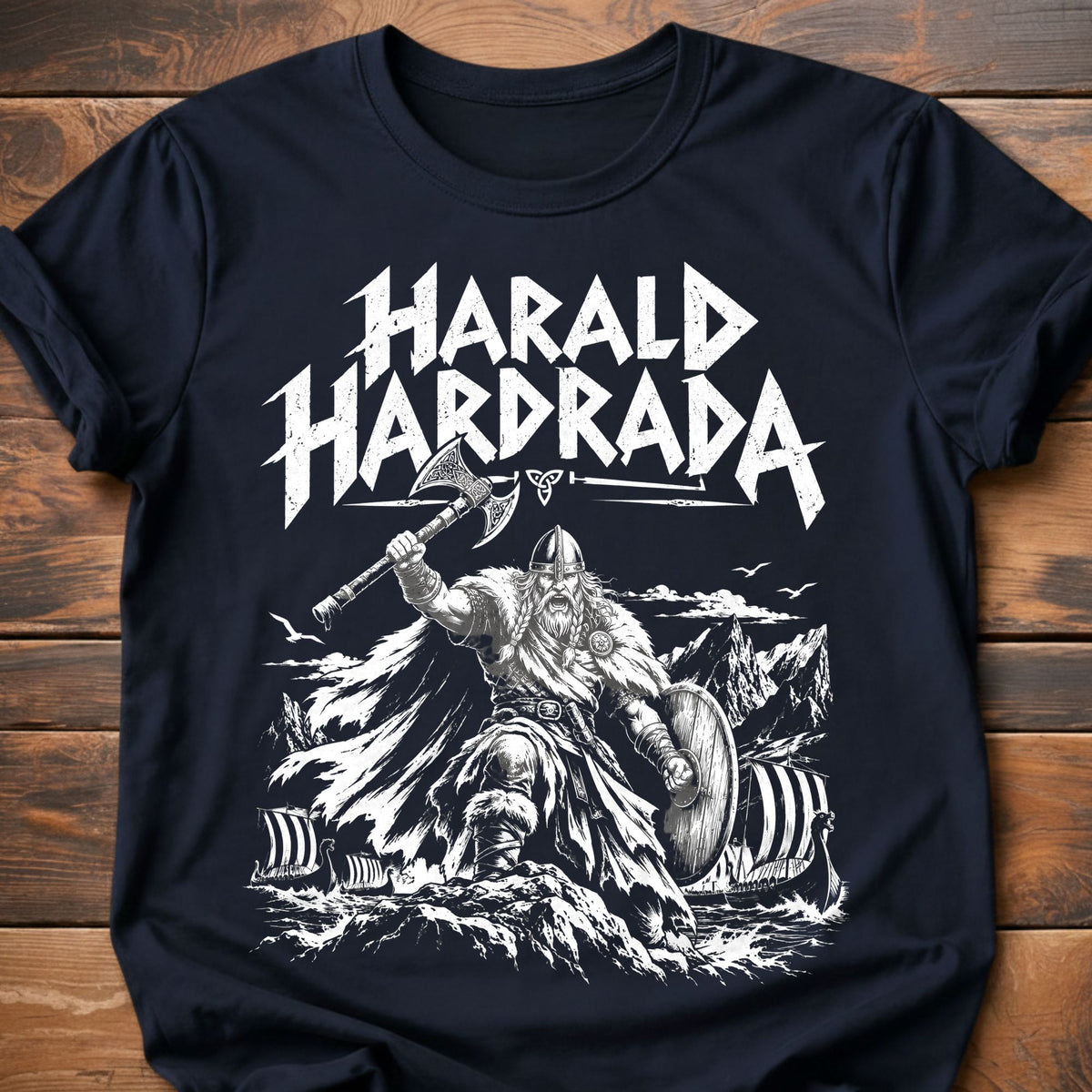 Harald Hardrada T-Shirt - Navy